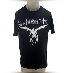 Death Note | Anime Death Note Black Short Sleeve T Shirt | Size; M